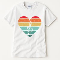 Retro Heart Sunset Note Music School Tall T-Shirt
