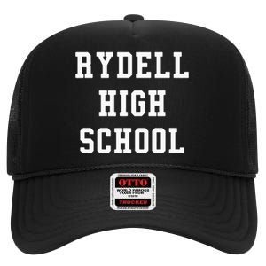 Rydell High School High Crown Mesh Back Trucker Hat