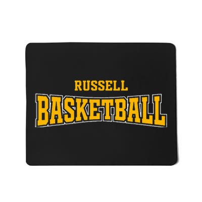 Russell High School Basketball Warp Hs Mousepad