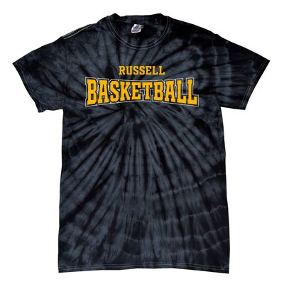 Russell High School Basketball Warp Hs Tie-Dye T-Shirt