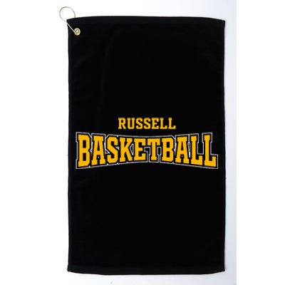 Russell High School Basketball Warp Hs Platinum Collection Golf Towel