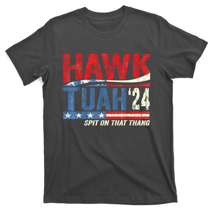 Retro Hawk Tuah 24 Spit On That Thang Gift T-Shirt