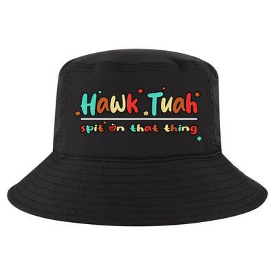 Retro Hawk Tuah Spit On That Thing Gift Cool Comfort Performance Bucket Hat