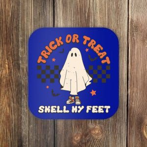 Retro Halloween Trick Or Treat Smell My Feet Meaningful Gift Coaster