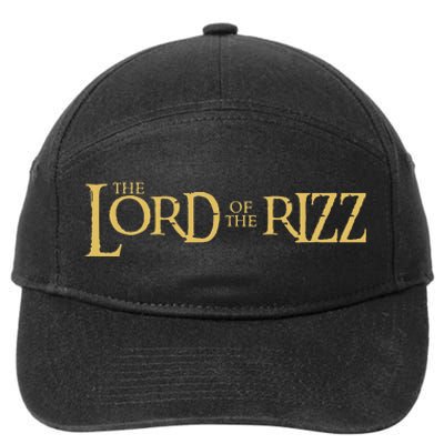 Rizz How To Rizz Someone Lord Of The Rizz Ultimate Rizz 7-Panel Snapback Hat