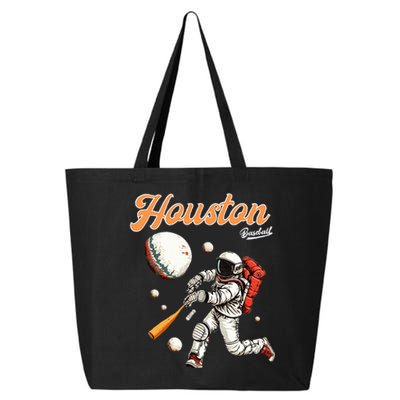 Retro Houston Texas Baseball Astronaut 25L Jumbo Tote