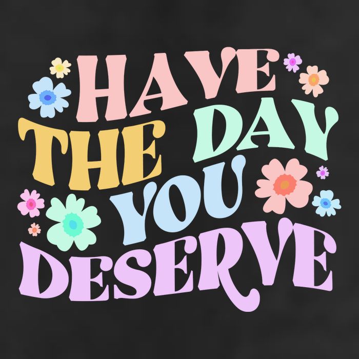 Retro Have The Day You Deserve 15oz Campfire Ceramic Mug