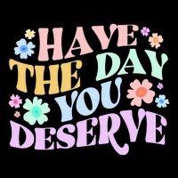 Retro Have The Day You Deserve 16 in Basic Backpack