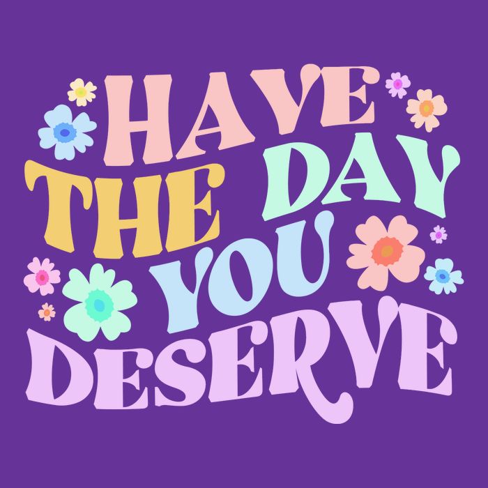 Retro Have The Day You Deserve Premium T-Shirt