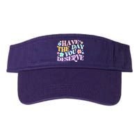 Retro Have The Day You Deserve Visor