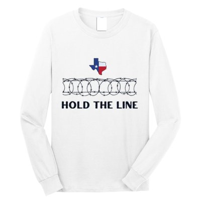 Republican Hold The Line Patriotic Long Sleeve Shirt