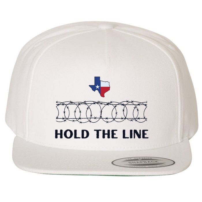 Republican Hold The Line Patriotic Wool Snapback Cap