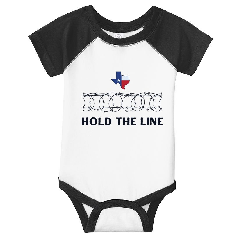 Republican Hold The Line Patriotic Infant Baby Jersey Bodysuit