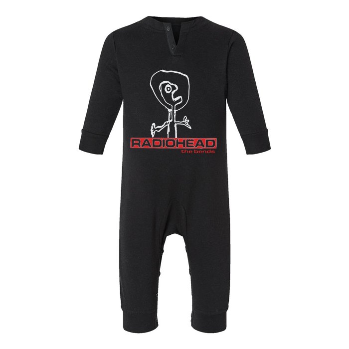 Radio Head The Bends Infant Fleece One Piece