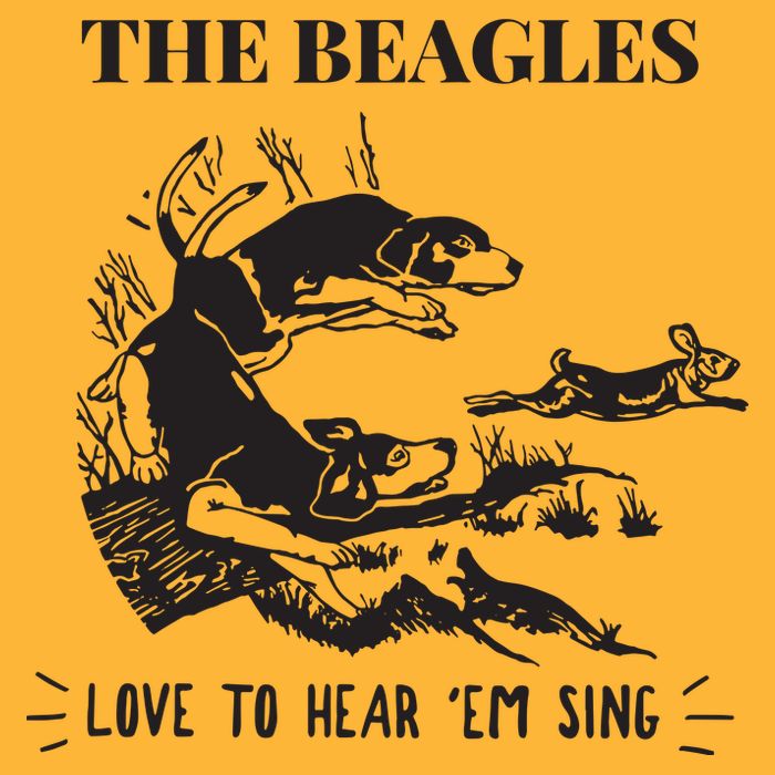 Rabbit Hunting The Beagles Love To Hear Em Sing Sustainable Knit Beanie