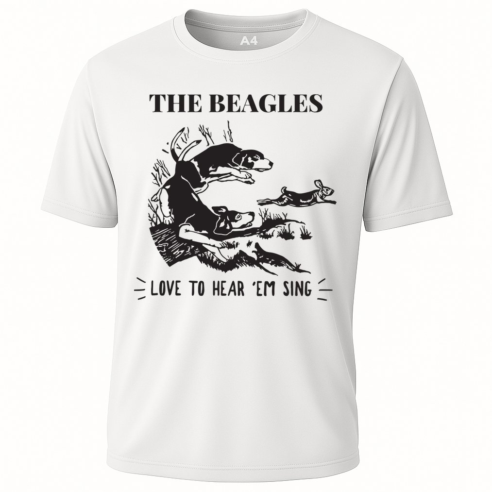 Rabbit Hunting The Beagles Love To Hear Em Sing Performance Shirt