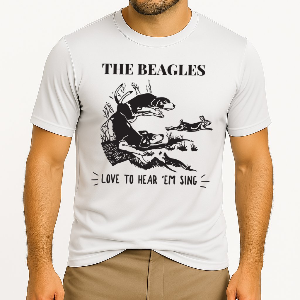 Rabbit Hunting The Beagles Love To Hear Em Sing Performance Shirt