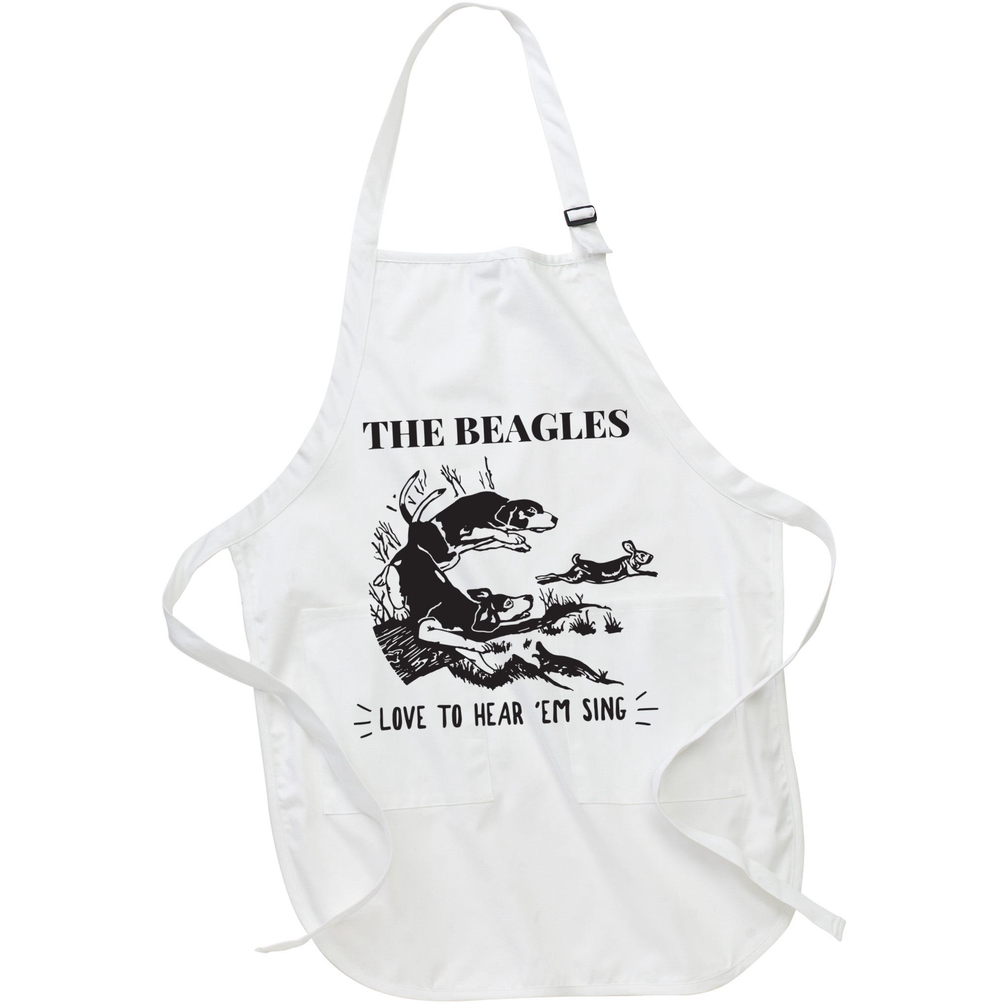 Rabbit Hunting The Beagles Love To Hear Em Sing Apron