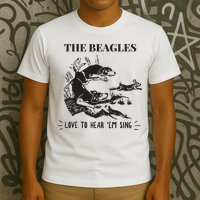 Rabbit Hunting The Beagles Love To Hear Em Sing T-Shirt