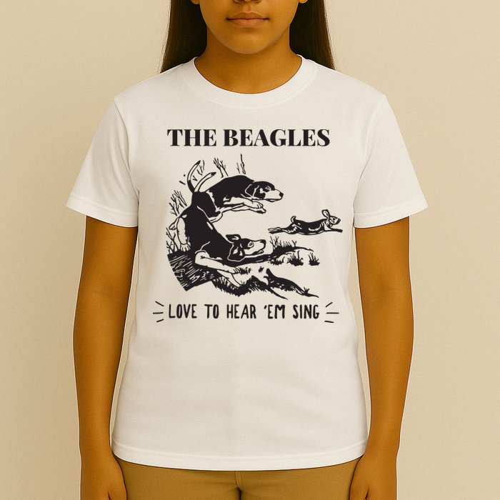 Rabbit Hunting The Beagles Love To Hear Em Sing T-Shirt
