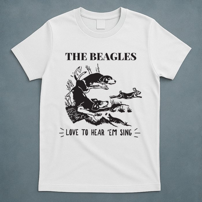 Rabbit Hunting The Beagles Love To Hear Em Sing T-Shirt