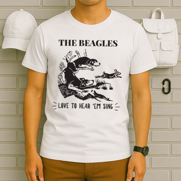 Rabbit Hunting The Beagles Love To Hear Em Sing T-Shirt