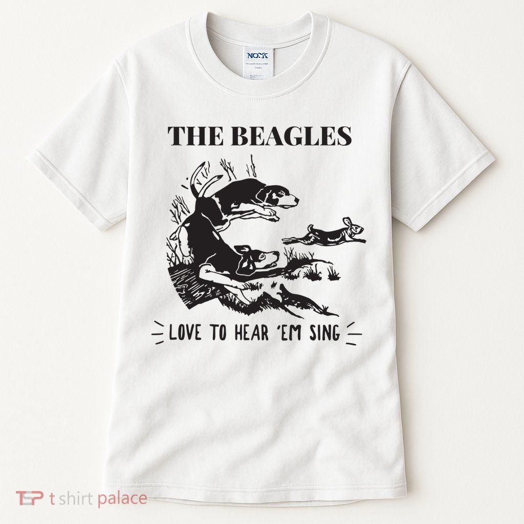Rabbit Hunting The Beagles Love To Hear Em Sing Tall T-Shirt