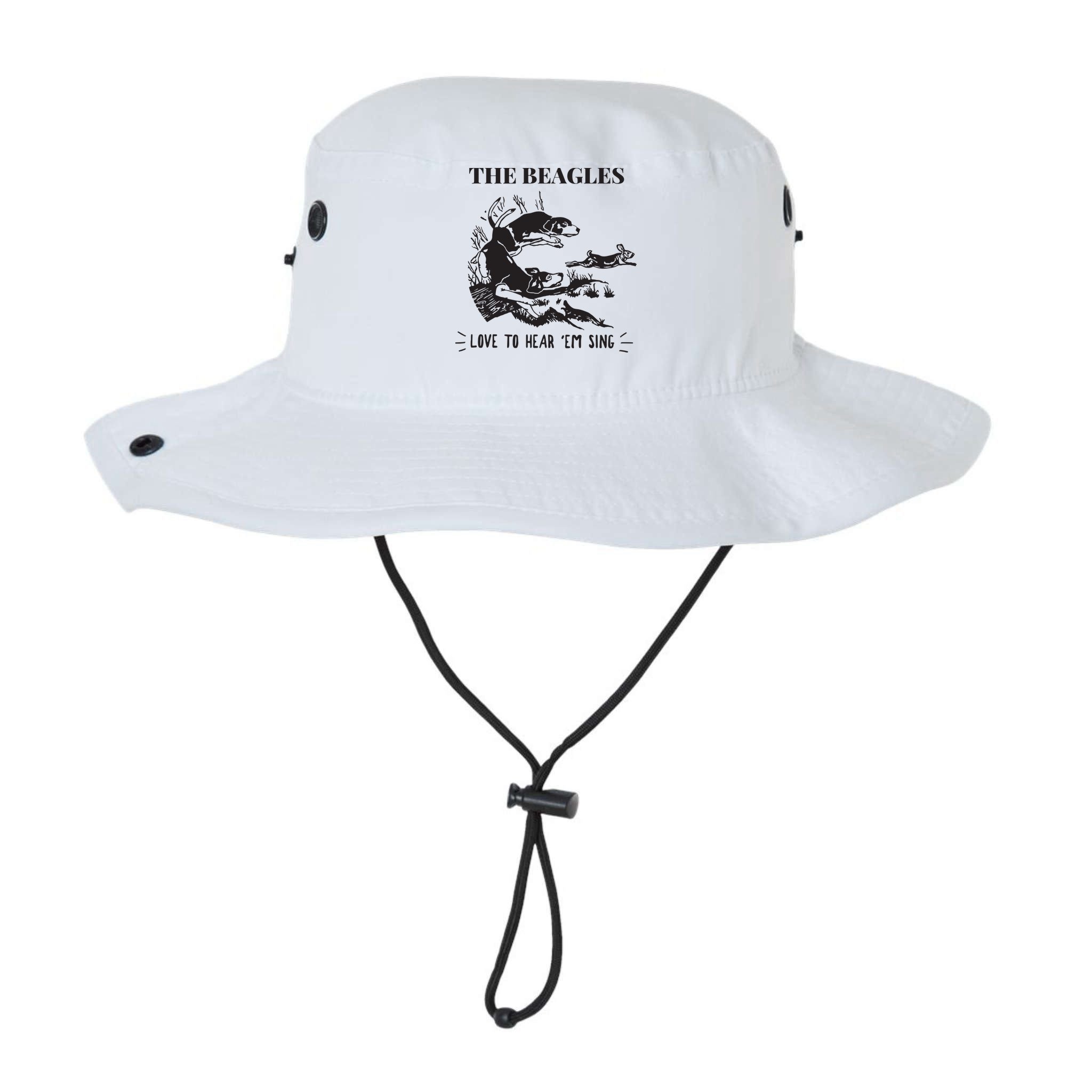 Rabbit Hunting The Beagles Love To Hear Em Sing Bucket Hat