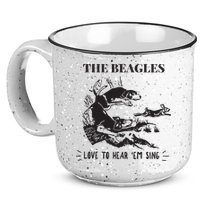 Rabbit Hunting The Beagles Love To Hear Em Sing 15oz Campfire Ceramic Mug
