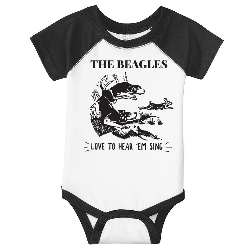 Rabbit Hunting The Beagles Love To Hear Em Sing Infant Baby Jersey Bodysuit