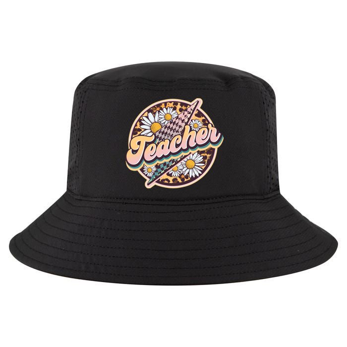 Retro Hippie Teacher Cool Comfort Performance Bucket Hat