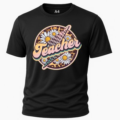 Retro Hippie Teacher Performance Shirt
