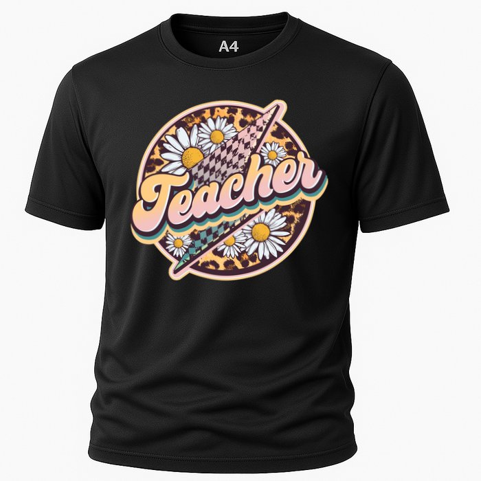 Retro Hippie Teacher Performance Shirt