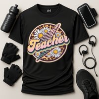 Retro Hippie Teacher Performance Shirt