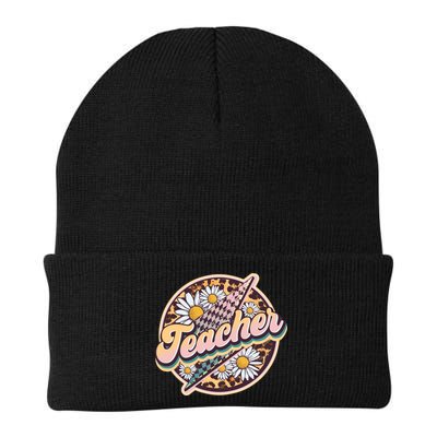 Retro Hippie Teacher Beanie