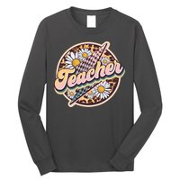 Retro Hippie Teacher Long Sleeve Shirt