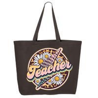 Retro Hippie Teacher 25L Jumbo Tote