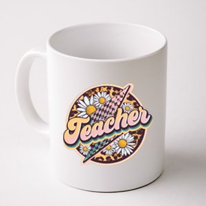 Retro Hippie Teacher Coffee Mug