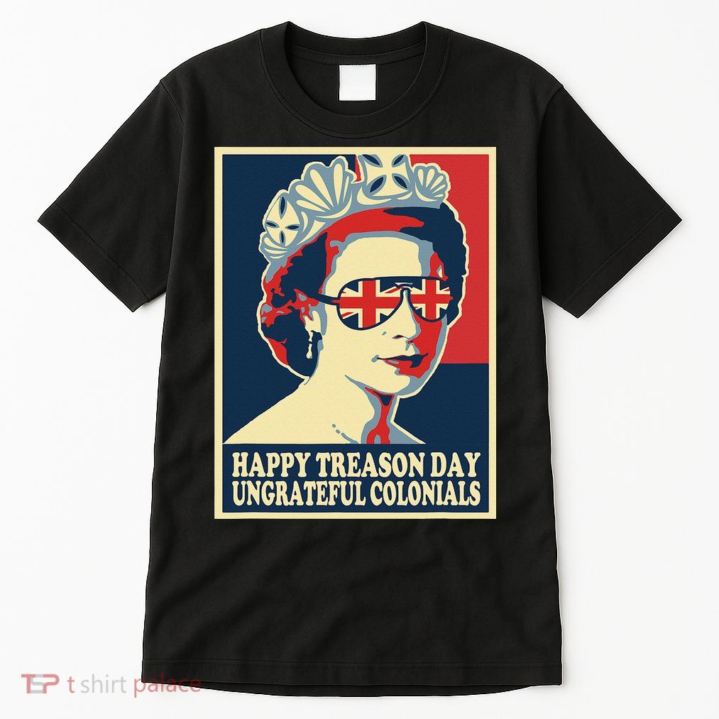 Retro Happy Treason Day 4th Of July British Colonials Flag Tall T-Shirt