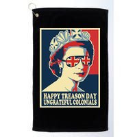 Retro Happy Treason Day 4th Of July British Colonials Flag Golf Towel