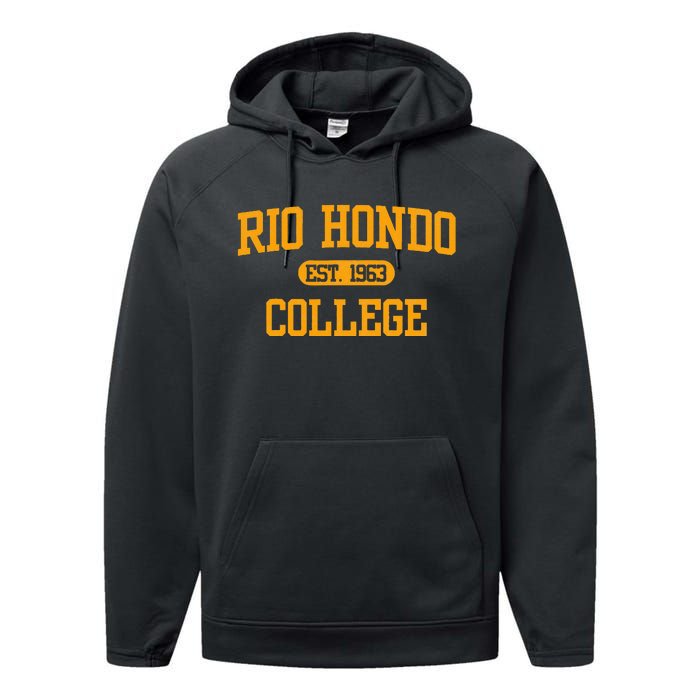 Rio Hondo Vintage Arch College Performance Fleece Hoodie