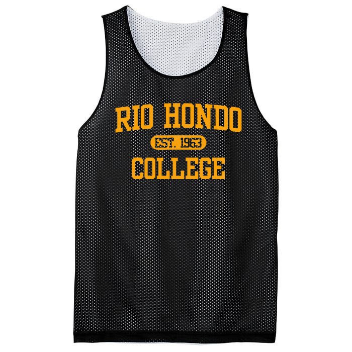 Rio Hondo Vintage Arch College Mesh Reversible Basketball Jersey Tank