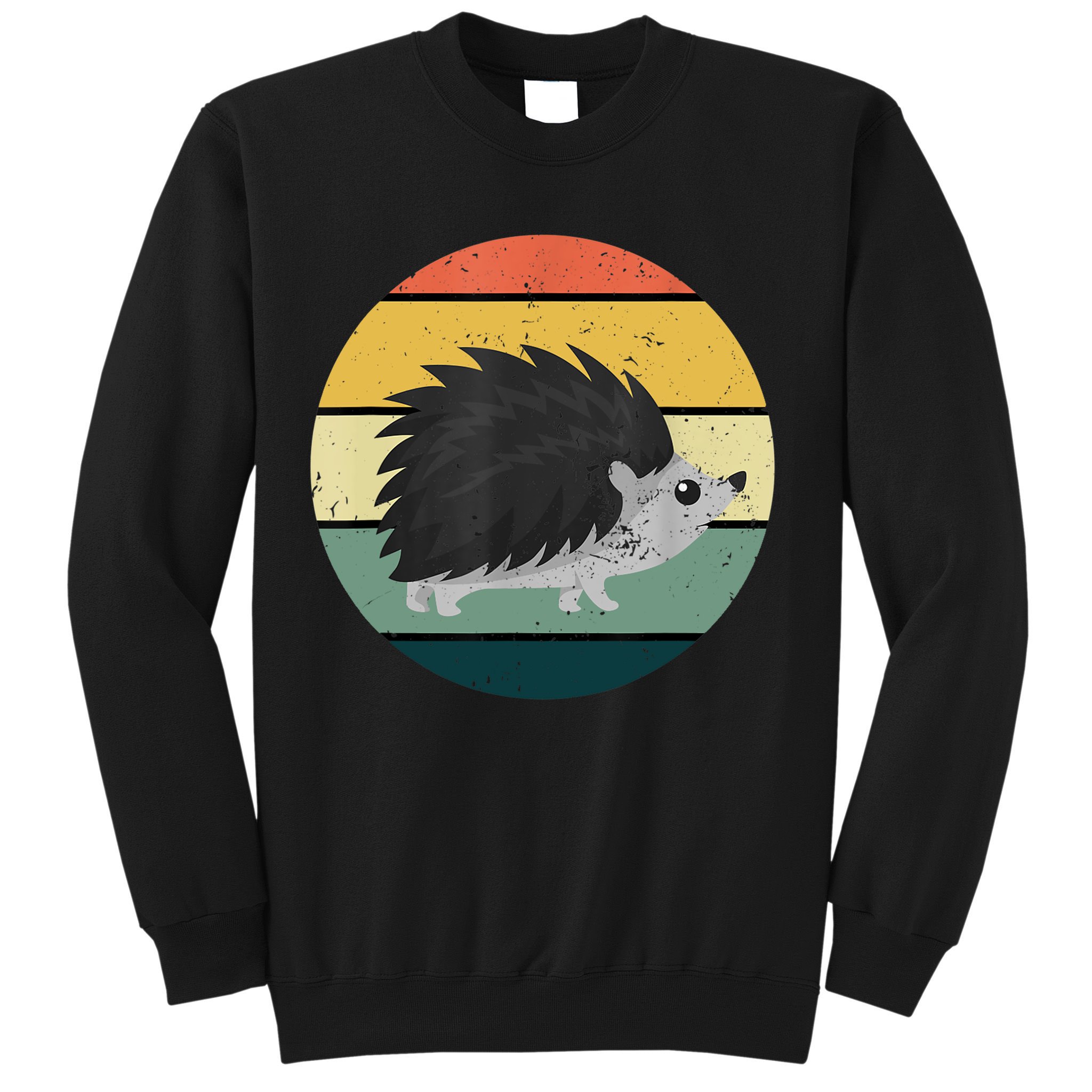 Retro Hedgehog Vintage Hedgehogs Cute Forest Animal Lover TShirt Sweatshirt
