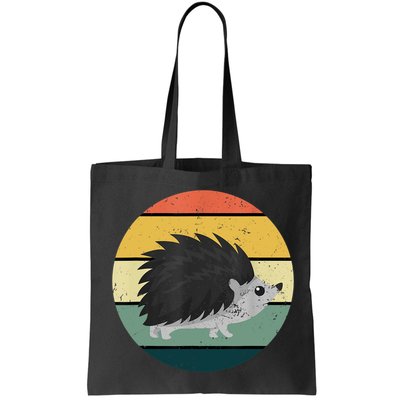 Retro Hedgehog Vintage Hedgehogs Cute Forest Animal Lover TShirt Bag