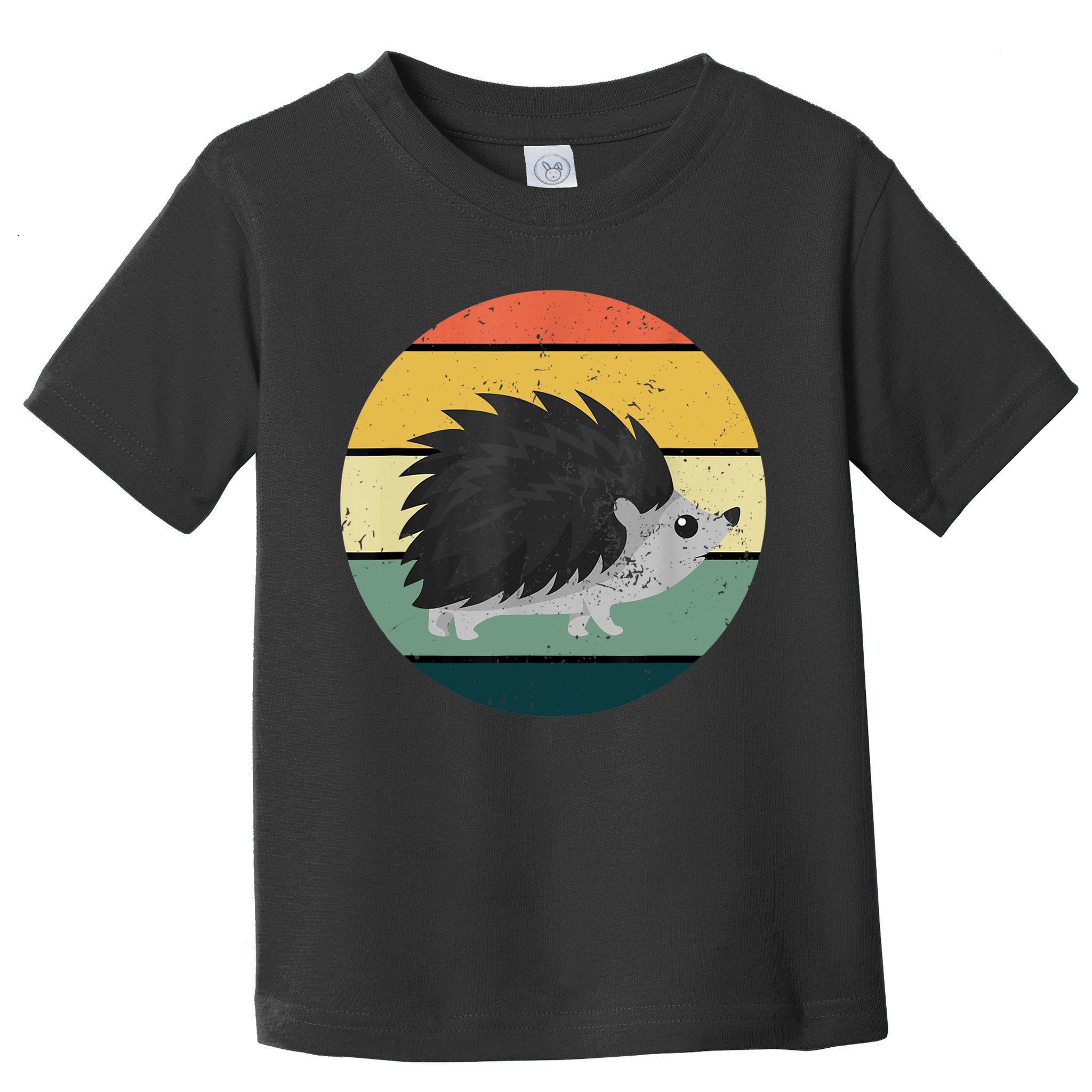 Retro Hedgehog Vintage Hedgehogs Cute Forest Animal Lover TShirt Toddler T-Shirt