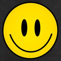 Retro Happy Vibe Smiley Face Happy Face Graphic Gift Adult Drive Performance Visor