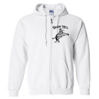 Raisin Hell Vintage Pinup Cowgirl Western Full Zip Hoodie