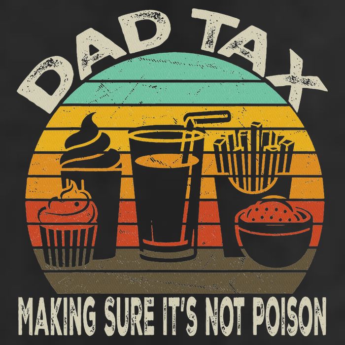 Retro Husband Vintage Fathers Day Joke For Funny Dad Tax Beanie