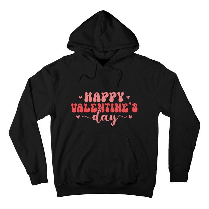 Retro Happy Valentine's Day Gift Hoodie