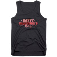 Retro Happy Valentine's Day Gift Tank Top